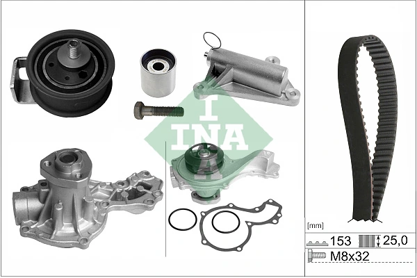 Water Pump & Timing Belt Kit